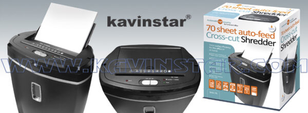 Kavinstar 755 AFX Auto Feed Paper Shredder Machine Shred Upto 75 Sheets Sequentially in Auto Mode Upto 5 Sheets - Image 5