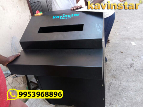 Kavinstar RINO S60 Heavy Duty Continue Running Industrial Paper Shredding Machine or Paper Katran Machine Shred Upto 50-60 Sheets at a time - Image 4