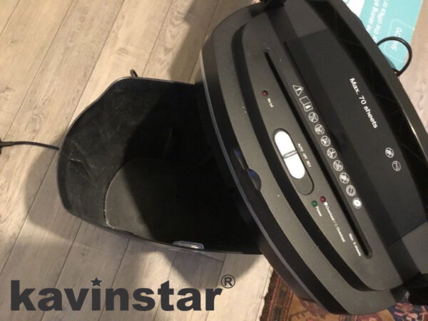 Kavinstar 755 AFX Auto Feed Paper Shredder Machine Shred Upto 75 Sheets Sequentially in Auto Mode Upto 5 Sheets - Image 4