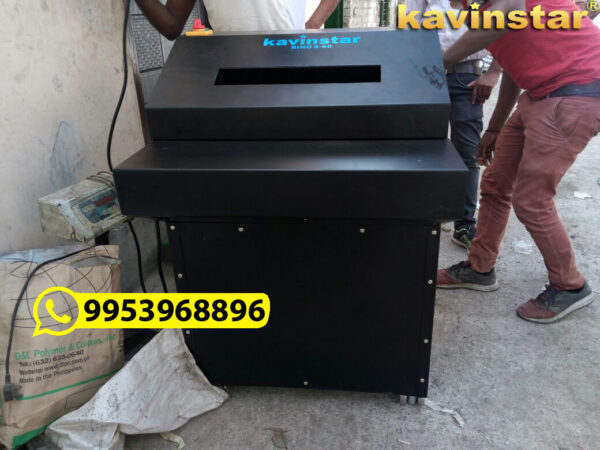 Kavinstar RINO S60 Heavy Duty Continue Running Industrial Paper Shredding Machine or Paper Katran Machine Shred Upto 50-60 Sheets at a time - Image 2