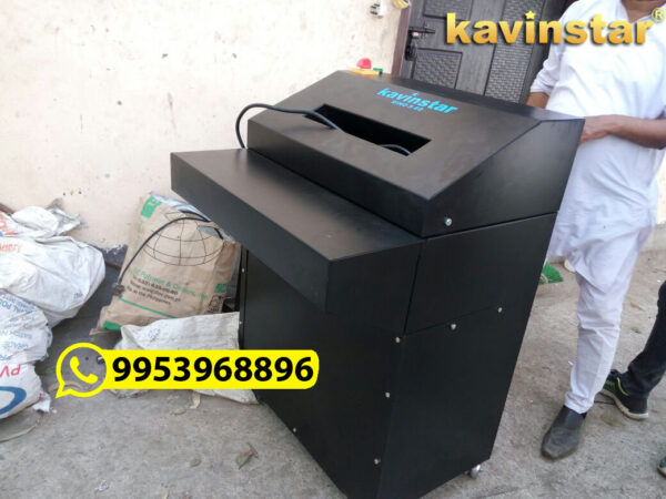 Kavinstar RINO S60 Heavy Duty Continue Running Industrial Paper Shredding Machine or Paper Katran Machine Shred Upto 50-60 Sheets at a time - Image 6
